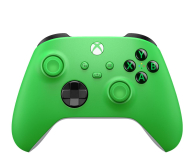 Bezprzewodowy kontroler MICROSOFT XBOX Zielony Velocity Green - 1124830 - zdjęcie 1